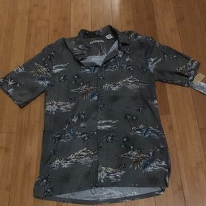 Button up Bahamas print shirt